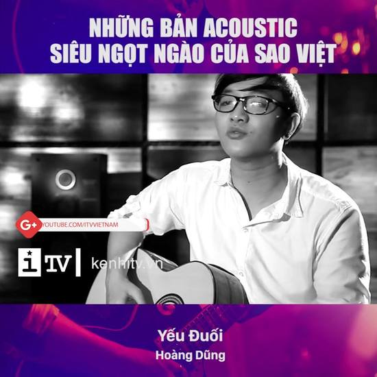 Những bản Acoustic siêu ngọt ngào của sao Việt 