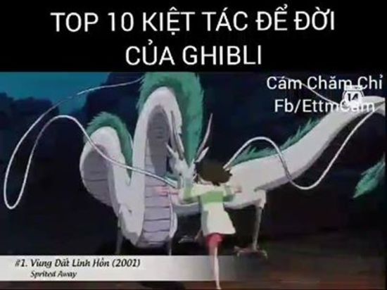Top 10 kiệt tác để đời của Ghibli bạn nên xem!
